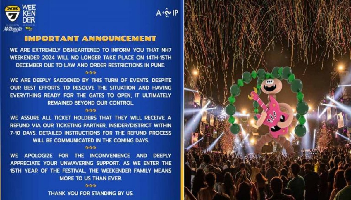 NH7 Weekender Pune Cancelled