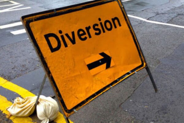 Traffic Diversion on Ganeshkhind Road